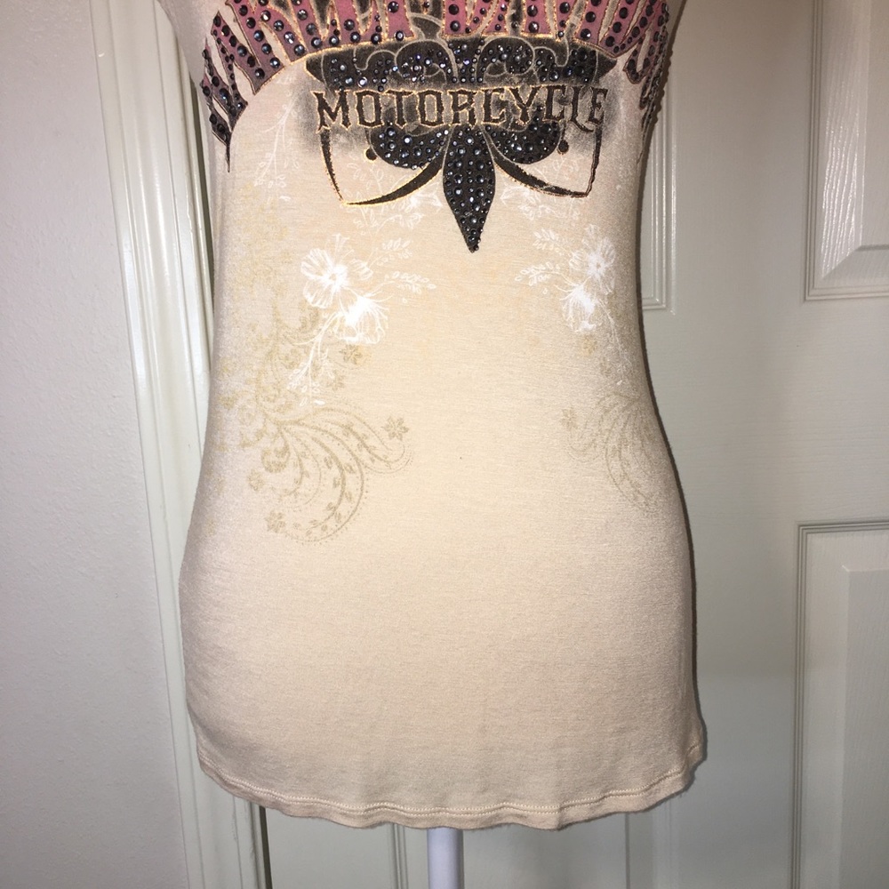 Harley-Davidson Rhinestone Tank Top - Picture 7 of 11